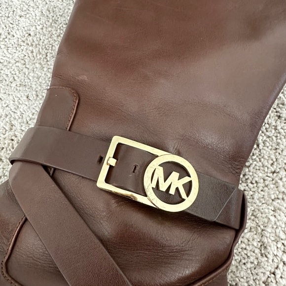 MICHAEL KORS women’s leather riding boots - Picture 7 of 8
